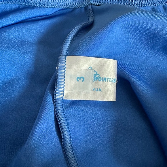 Blue Lycra Spandex Unitard Dance - Picture 2 of 3